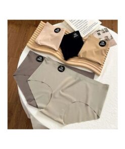6Pcs/Set 7A Women Panties Underwear Waist Seamless Breathable