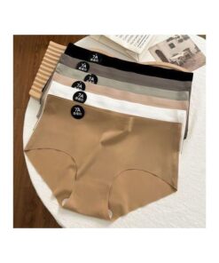6Pcs/Set 7A Women Panties Underwear Waist Seamless Breathable